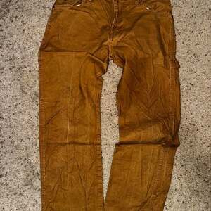 Dickies brown cotton elastane